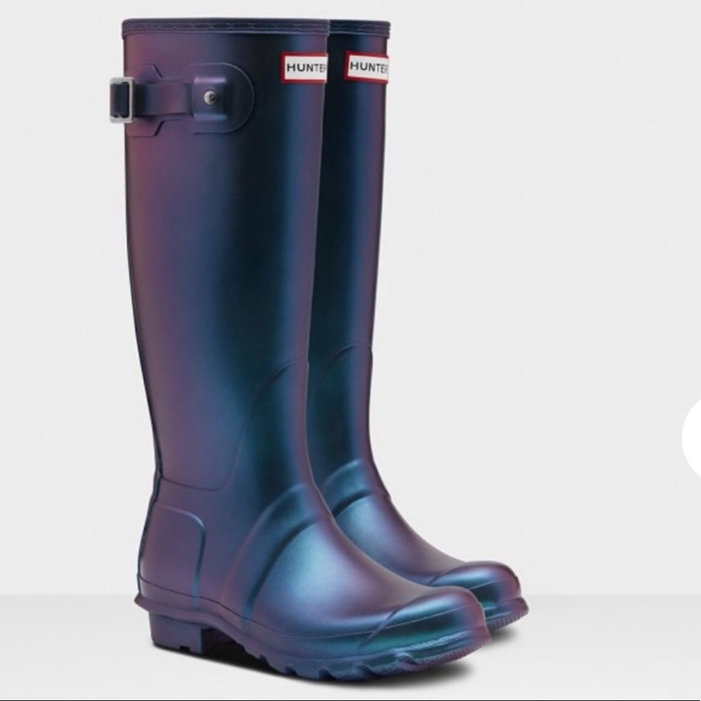 NIB Hunter Original Tall Boot Nebula Women’s Sz 8